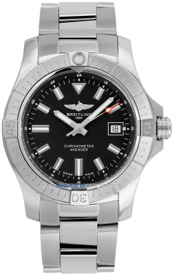 Buy this new Breitling Avenger Automatic 43 a17318101b1a1 mens watch for the discount price of £3,230.00. UK Retailer.